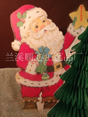 情人節產品 供應蜂窩紙燈籠圣誕節 圣誕燈籠鐘 廠家直銷底價出售__世界工廠網