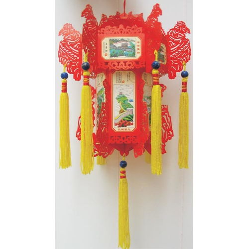 燈魂 特小號長城工藝紙雕宮燈 16 16