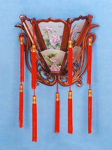 紅木宮燈 蘭花壁燈 a004