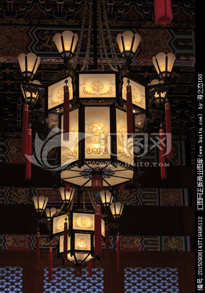 天安門(mén)城樓宮燈 歷史古跡與攝影藝術(shù)的融合